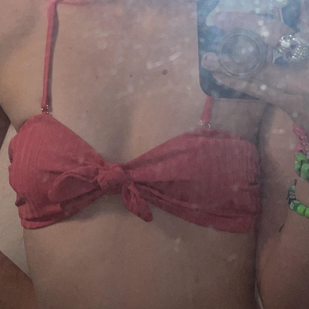 Pink bow bathing suit top 🎀 - Picture 4 of 5